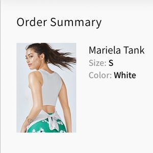Fabletics tank like new